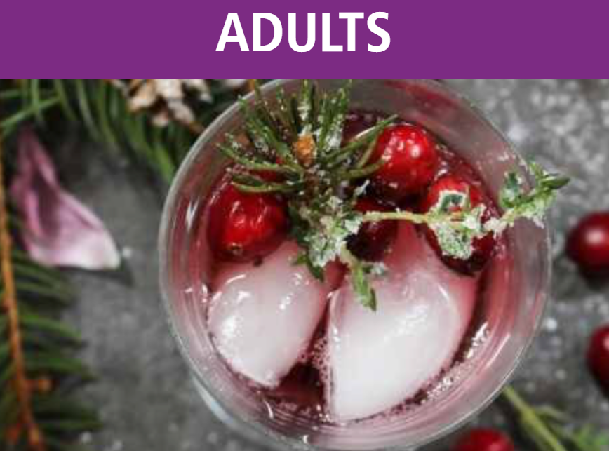 Winter Botanical Mocktails