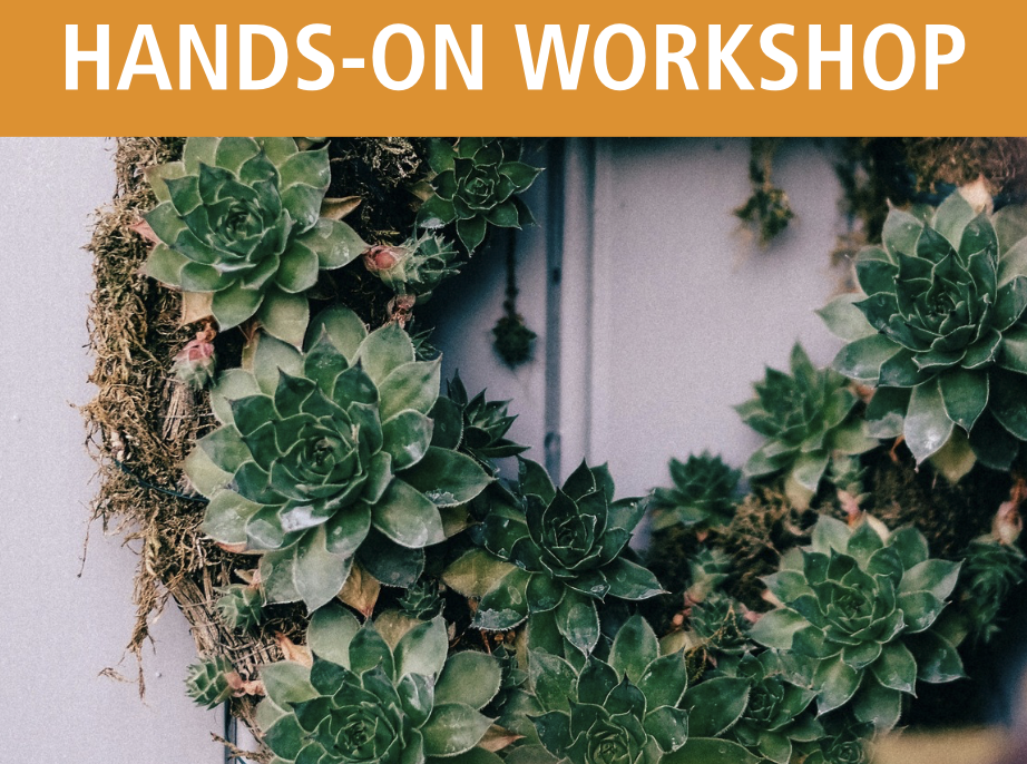 Succulent Wreath Hands On Workshop